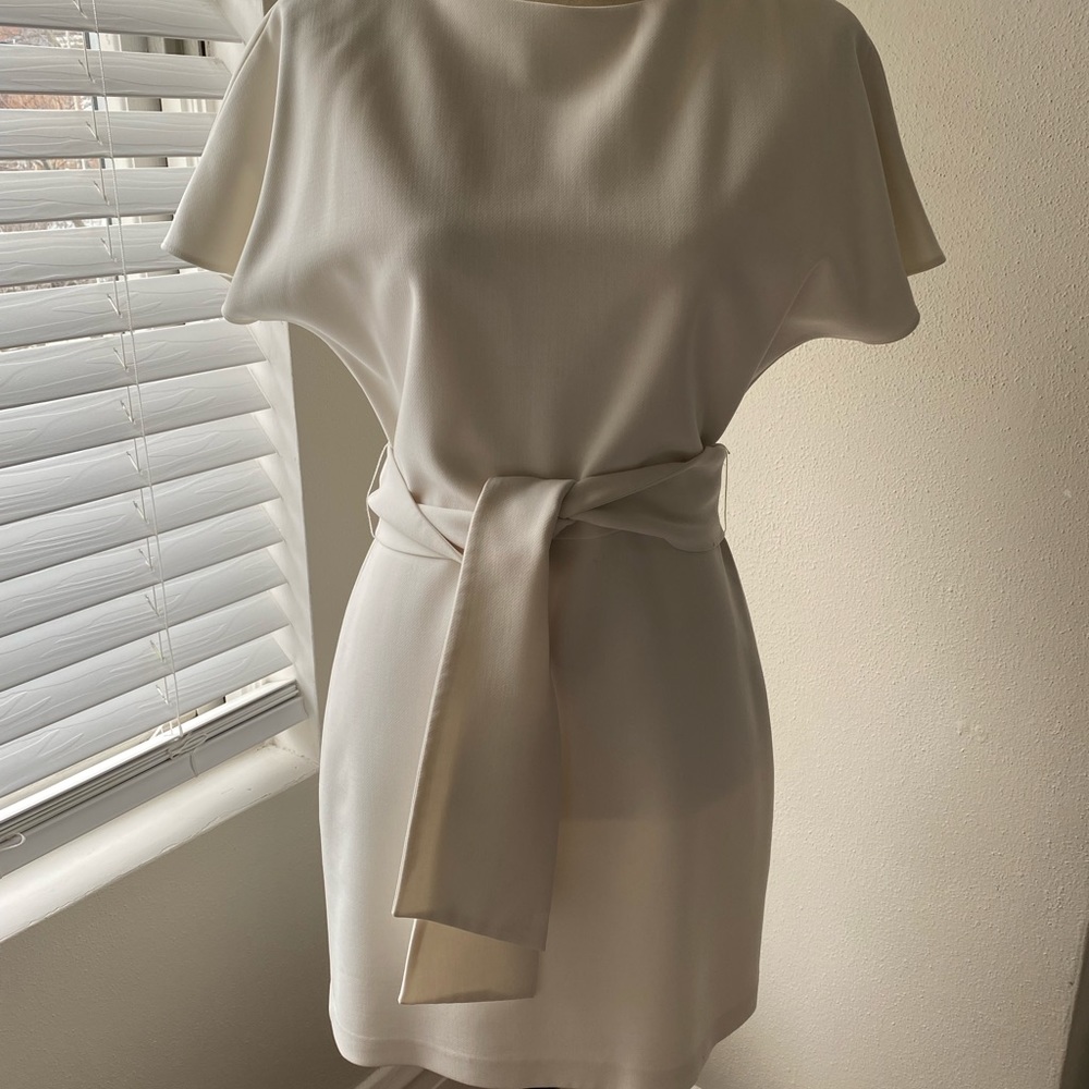 Alice & Olivia Tshirt dress with sash tie waist